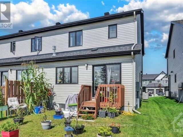 87 GILBERTE STREET Clarence-Rockland Ontario, K4K 1H4