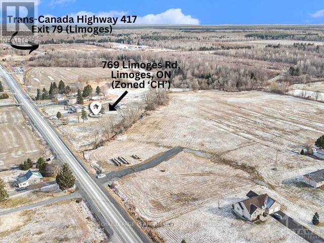 769 LIMOGES ROAD The Nation Ontario, K0A 2M0 - Vacant Land For Sale