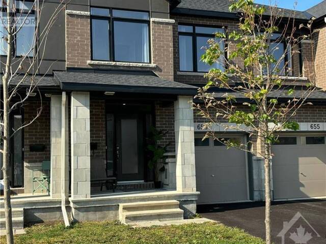 653 PUTNEY CRESCENT Ottawa Ontario, K2S 2N7