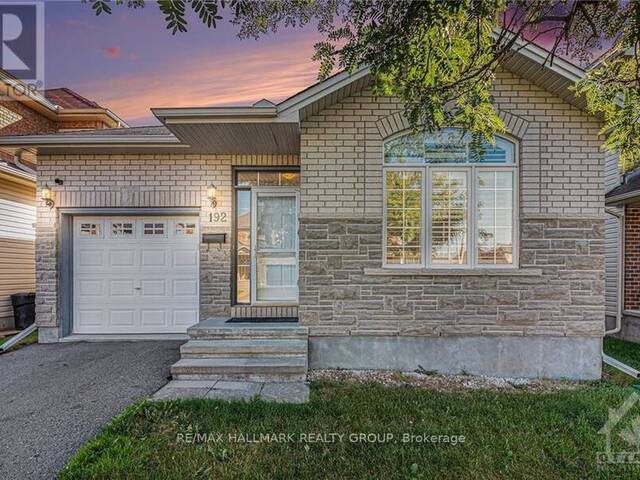 192 FELICITY CRESCENT Ottawa Ontario, K1W 0C2