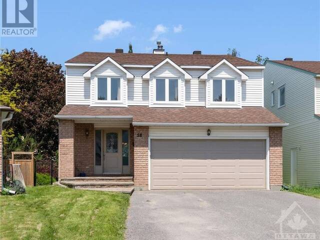 58 TOWNSEND DRIVE Barrhaven Ontario, K2J 2V4