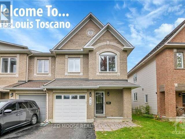 610 LOUIS TOSCANO DRIVE Ottawa Ontario, K4A 0B2