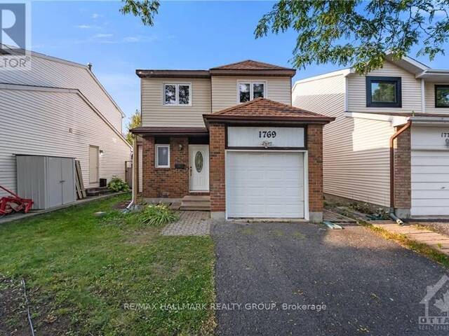 1769 BROMONT WAY Ottawa Ontario, K1C 5K1