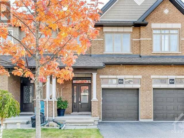 816 LOOSESTRIFE WAY Ottawa Ontario, K1T 0L8