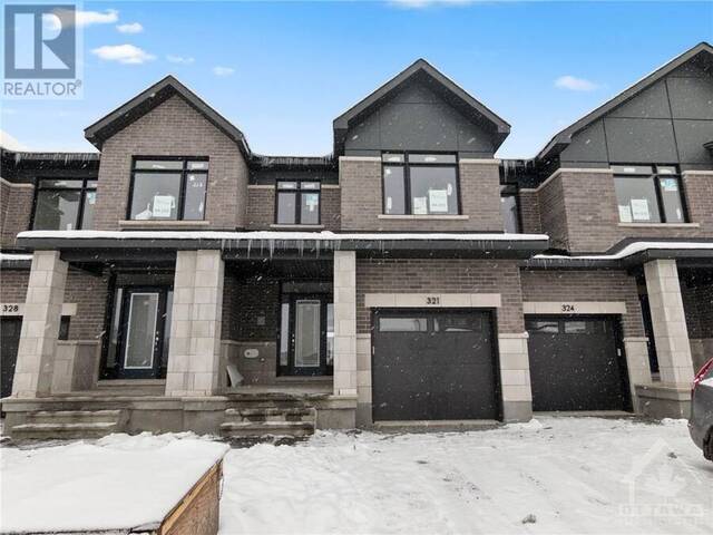 321 MAKOBE LANE Blossom Park-Airport and Area Ontario, K4M 0M1