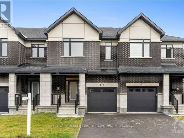 519 CORRETTO PLACE Barrhaven Ontario, K2J 6Z1