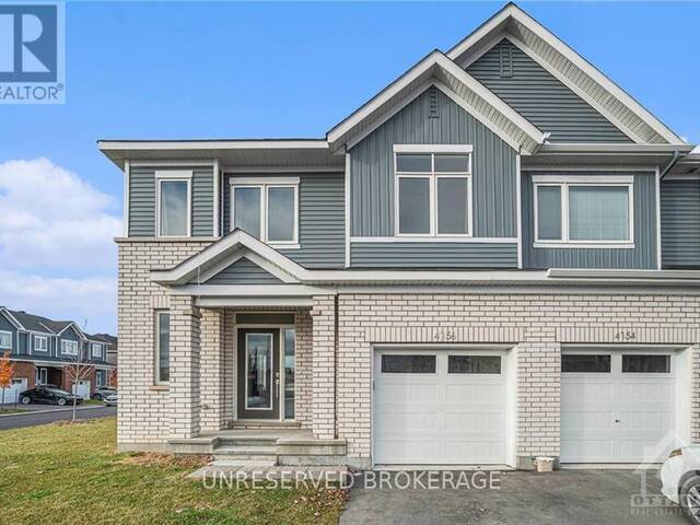 4156 OBSIDIAN STREET Barrhaven Ontario, K2J 6X6