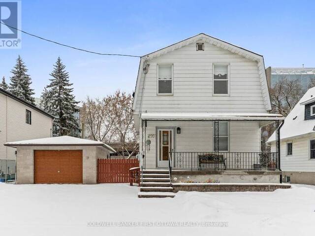 270 CURRELL AVENUE Ottawa Ontario, K1Z 7J6