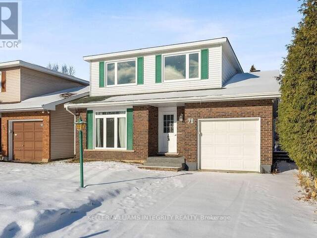 70 NESTOW DRIVE Ottawa Ontario, K2G 4L8