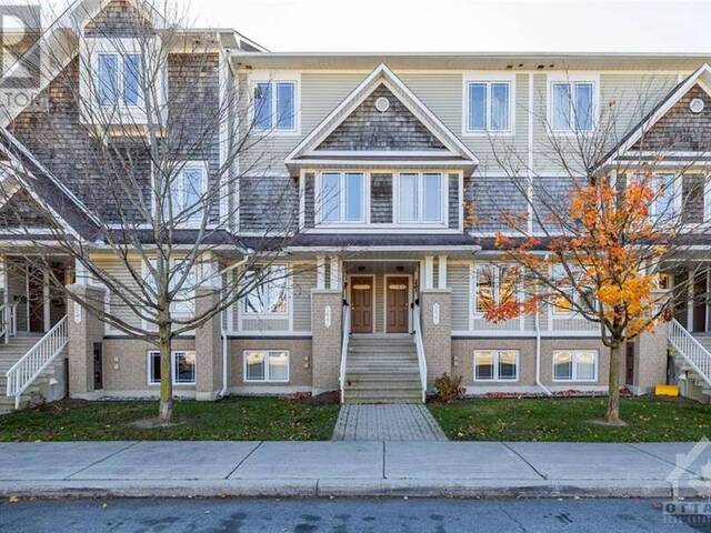 566 CHAPMAN MILLS DRIVE UNIT#A Ottawa Ontario, K2J 0J2