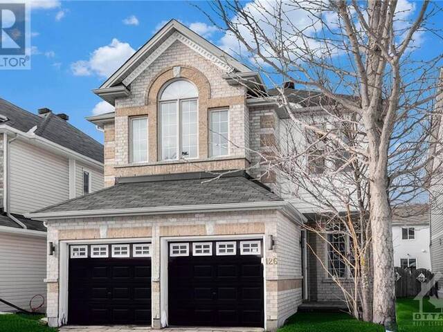 126 STRATHCARRON CRESCENT Ottawa Ontario, K2K 0C7