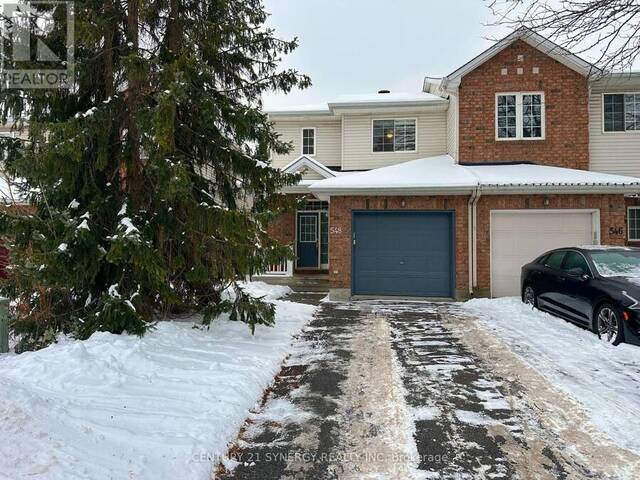 548 WILD SHORE CRESCENT Ottawa Ontario, K1V 1S9