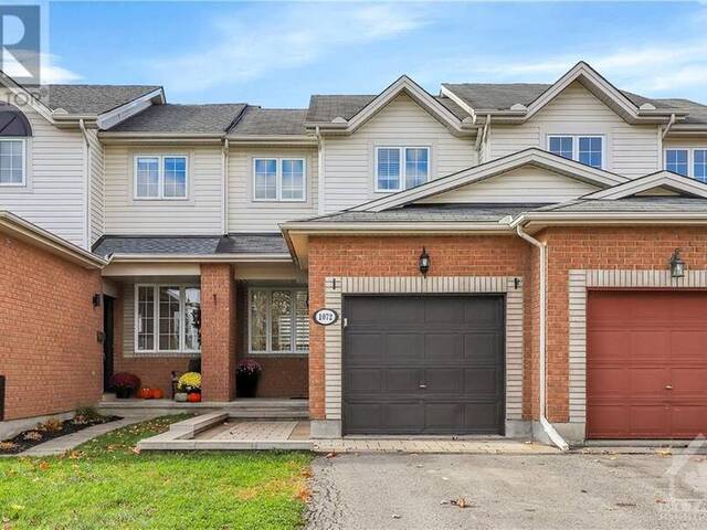 1072 BRASSEUR CRESCENT Ottawa Ontario, K4A 5A1