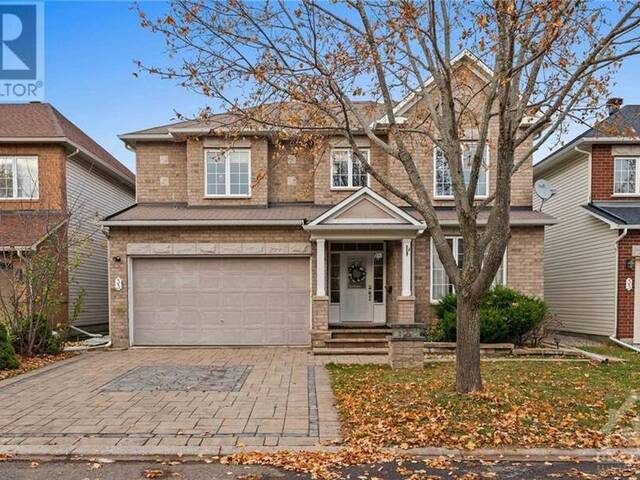 33 VALENCIA STREET Nepean Ontario, K2G 6T1