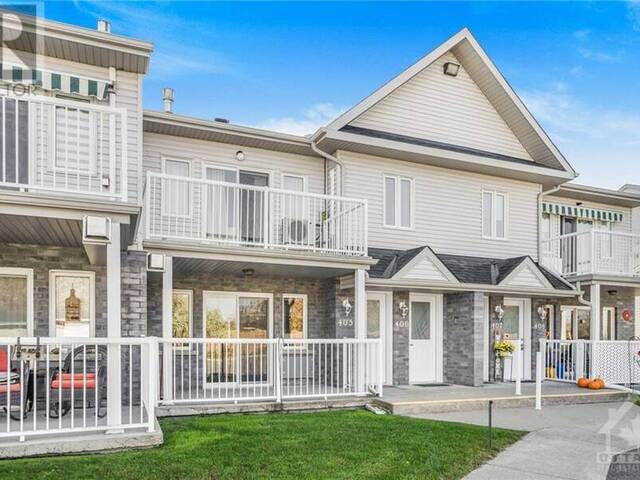 384 CECILE BOULEVARD UNIT#405 Hawkesbury Ontario, K6A 0A1