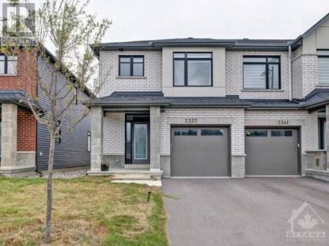 2337 GOLDHAWK DRIVE Ottawa Ontario, K2S 2X3