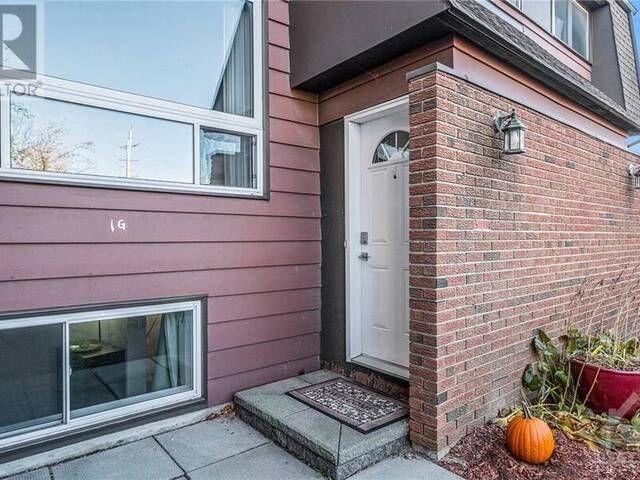 1 BANNER ROAD UNIT#G Ottawa Ontario, K2H 8T3