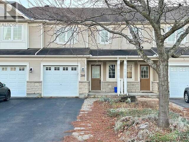 386 WISTERIA CRESCENT Ottawa Ontario, K1V 0N9