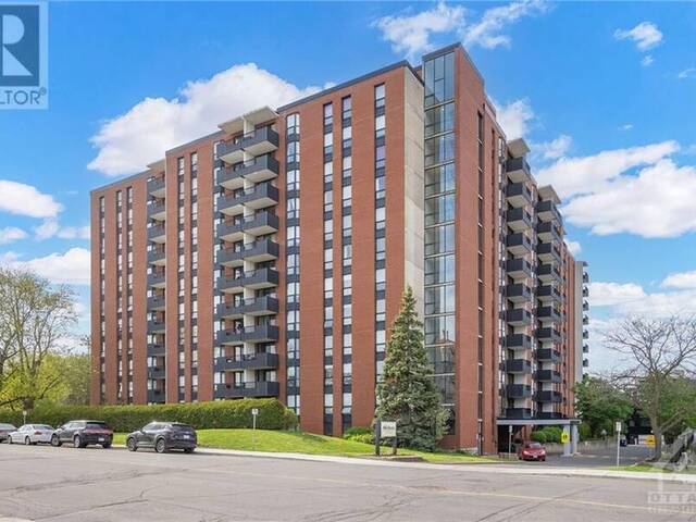 2951 RIVERSIDE DRIVE UNIT#1007 Ottawa Ontario, K1V 8W6