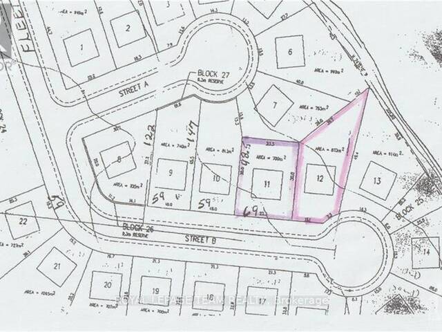 11 - LOT 11 FLETT STREET Edwardsburgh-Cardinal Ontario, K0E 1E0 - Vacant Land For Sale