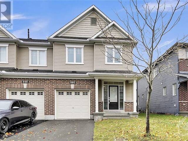 660 LAURALEAF CRESCENT Ottawa Ontario, K2C 3H2