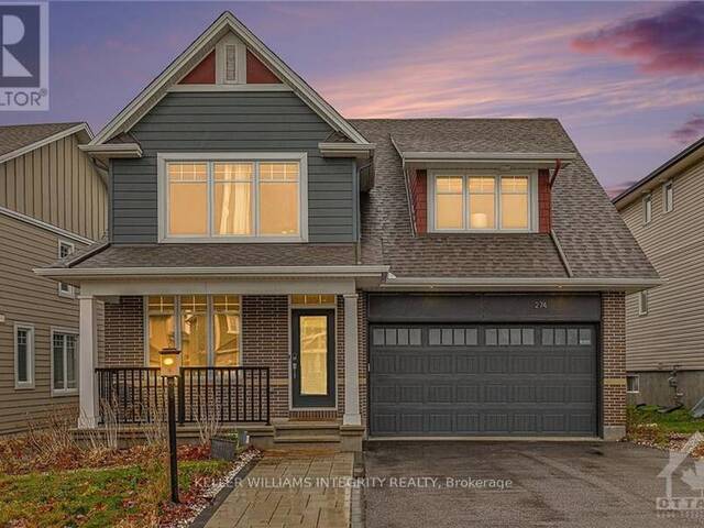 274 HUNTSVILLE DRIVE Kanata Ontario, K2T 0H1