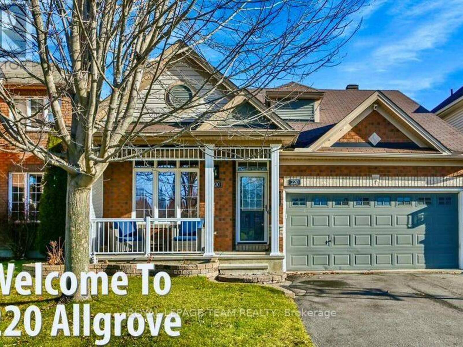 220 ALLGROVE WAY, Ottawa, Ontario K2S 2H7