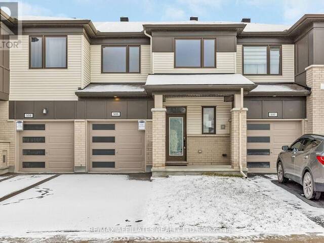 535 FLAGSTAFF DRIVE Ottawa Ontario, K2J 3V5