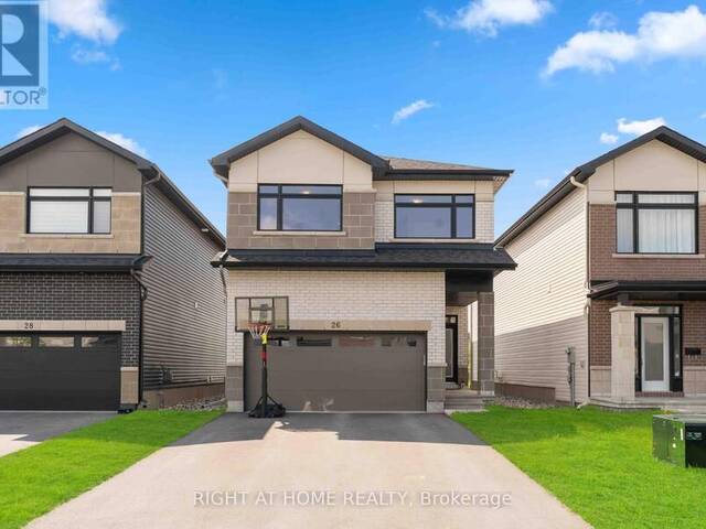 26 MENDOZA WAY Ottawa Ontario, K2S 2S6