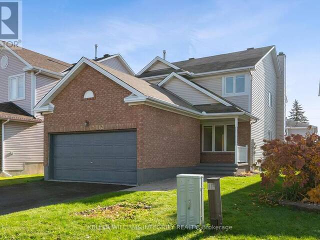 2112 GARDENWAY DRIVE Ottawa Ontario, K4A 3K2