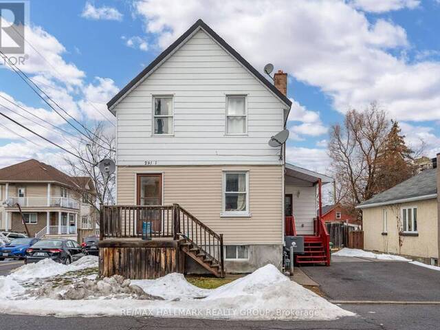 291 RICHELIEU AVENUE Ottawa Ontario, K1L 6K1