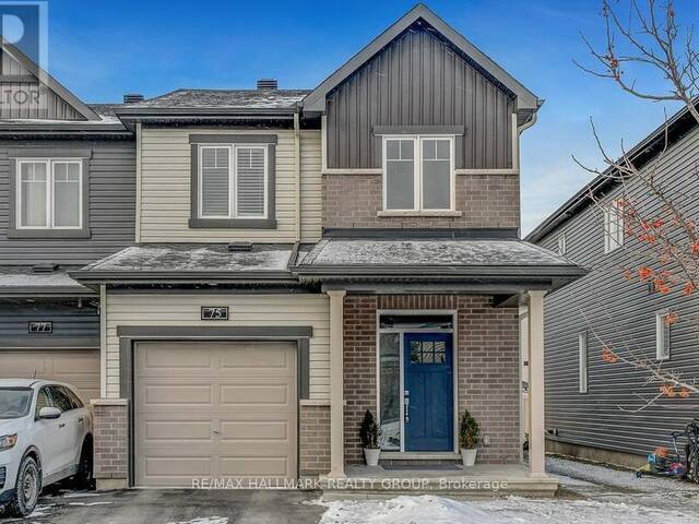 75 GARDENPOST TERRACE Ottawa Ontario, K4A 5H2