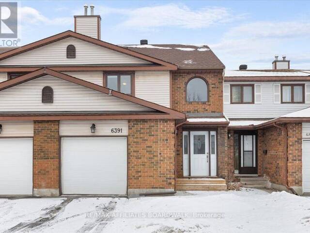 6391 NUGGETT DRIVE E Ottawa Ontario, K1C 4X9