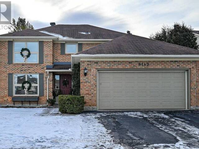 6149 VOYAGEUR DRIVE Ottawa Ontario, K1C 2X5