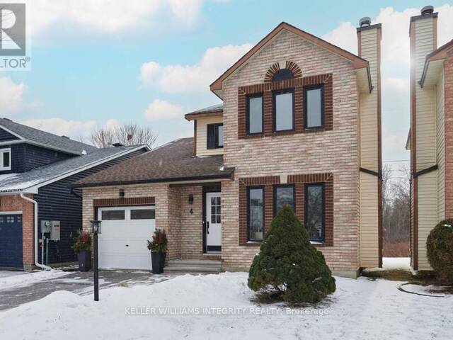 4 GREER STREET Ottawa Ontario, K2S 1H8