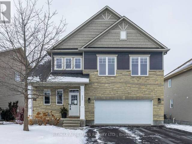 237 SANTIAGO STREET Carleton Place Ontario, K7C 0C7