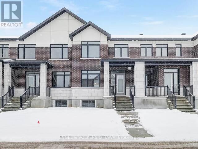 807 ANCIANO CRESCENT Ottawa Ontario, K2S 2R7