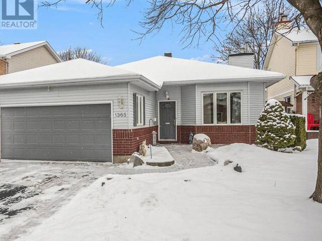 1365 CARAVEL CRESCENT Ottawa Ontario, K1E 3X3