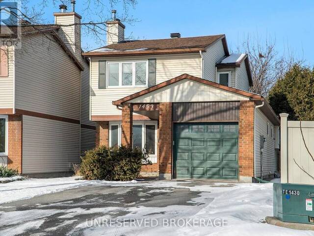 1453 EASTCLIFFE WAY Ottawa Ontario, K1B 5H6 - Property For Sale