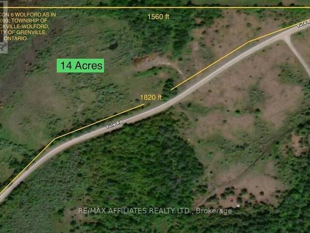 00 YULE ROAD Merrickville Ontario, K0G 1G0 - Vacant Land For Sale