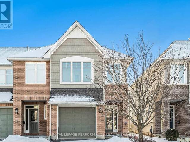 441 ROCHEFORT CIRCLE Ottawa Ontario, K4A 0M9