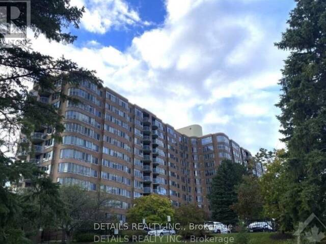 709 - 100 GRANT CARMAN DRIVE W Ottawa Ontario, K2E 8B8 - 1 Bedroom Condo For Sale