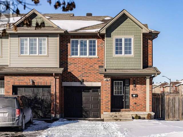 430 HARESFIELD COURT Ottawa Ontario, K4M 0B6