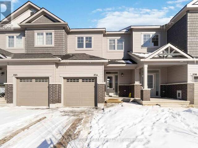 524 ENCLAVE LANE Clarence-Rockland Ontario, K4K 0M8