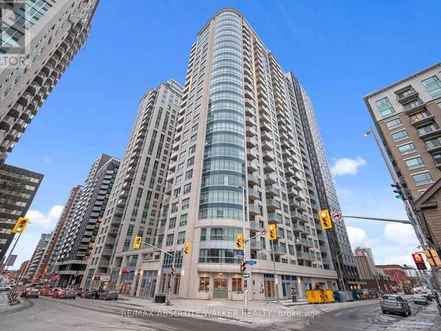 1003 - 195 BESSERER STREET Ottawa Ontario, K1N 0B6 - 1 Bedroom Condo For Sale