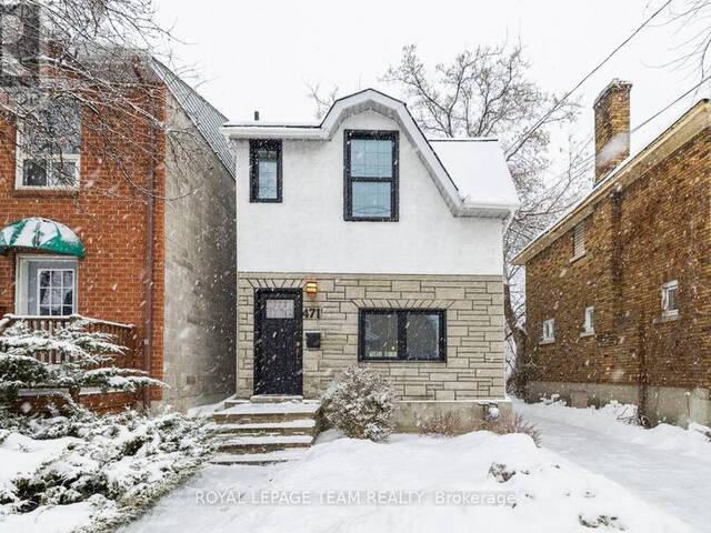 471 PARKDALE AVENUE Ottawa Ontario, K1Y 1H5