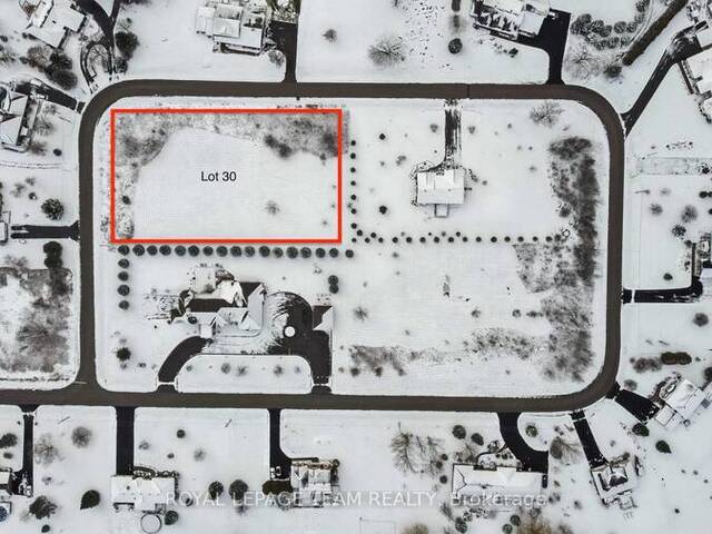 LOT 30 IRACE DRIVE Brockville Ontario, K6V 5T1 - Vacant Land For Sale