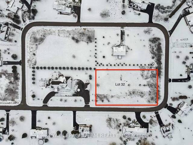 LOT 32 IRACE DRIVE Brockville Ontario, K6V 5T1 - Vacant Land For Sale