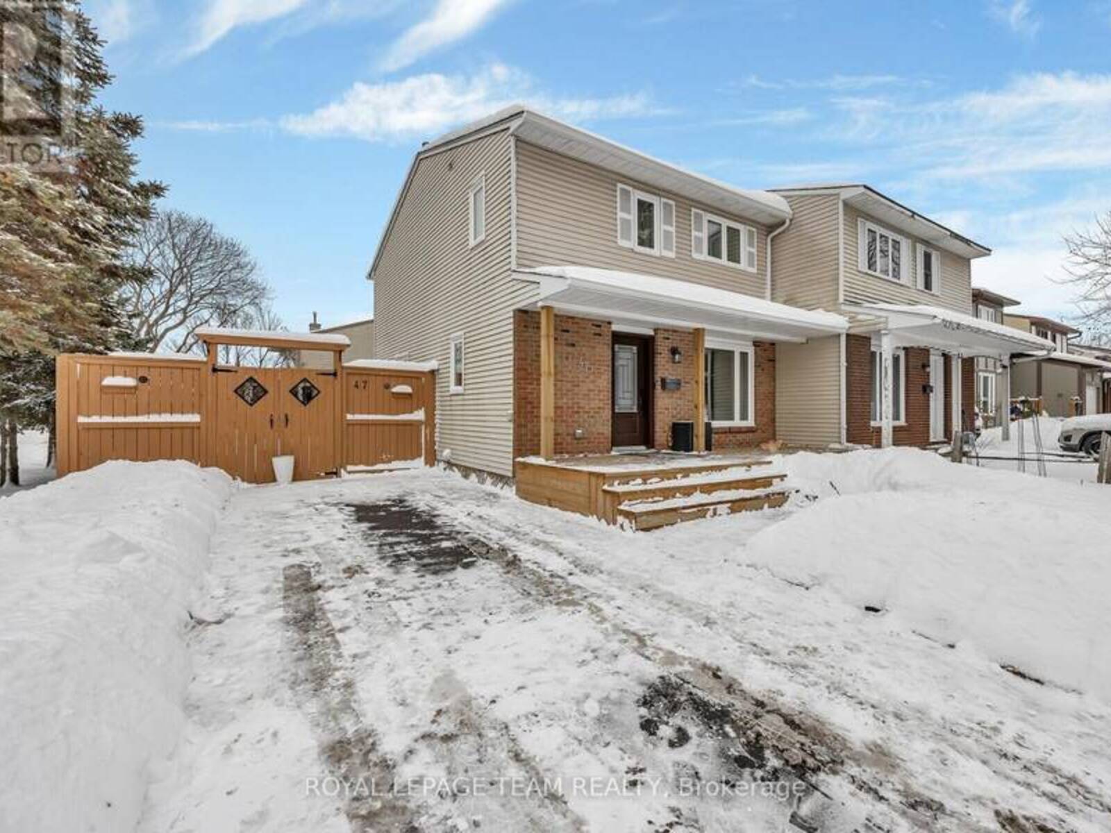 47 EXETER DRIVE, Ottawa, Ontario K2J 1Z9