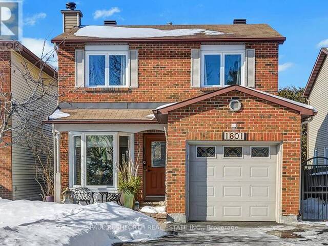 1801 BROUSSEAU CRESCENT Ottawa Ontario, K1C 2Y5 - 4 Bedrooms Home For Sale